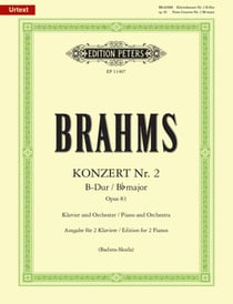 Johannes brahms : piano concerto no.2 in bb major op.83