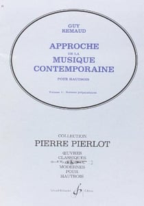 Approche de la musique contemporaine pour hautbois volume 1