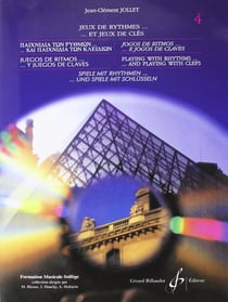 Jeux de rythmes et jeux de clés - Volume 4