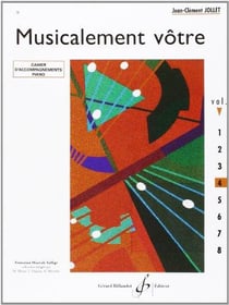 Musicalement vôtre Tome 4 : cahier d'accompagnements piano - livre du professeur