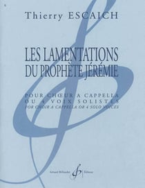 Les lamentations du prophete jeremie
