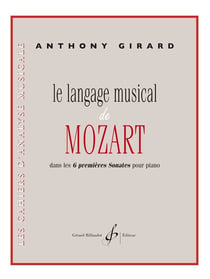 Le langage musical de Mozart dans les 6 premières sonates pour piano - méthode Piano