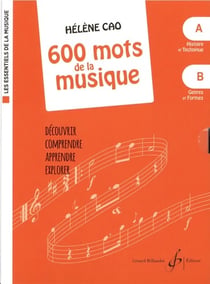 Les 600 mots de la musique - coffret