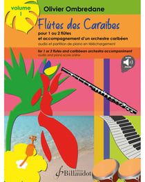 Flute des caraibes - t01 - flute des caraibes - volume 1 - edition bilingue