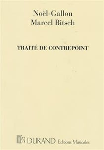 Marcel bitsch : traite de contrepoint