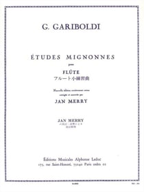 Giuseppe gariboldi : etudes mignonnes op.131 - flute traversiere
