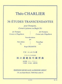 36 études transcendantes - trompette