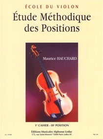 Hauchard: etude des positions volume 1 violon