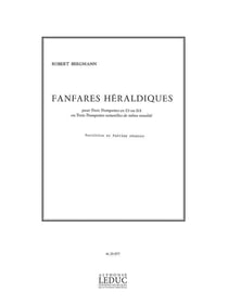 Robert bergmann : fanfares heraldiques -  3 trompettes