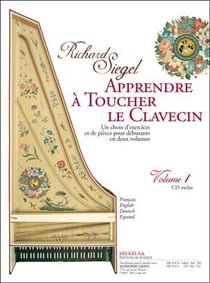 Siegel: apprendre a toucher le clavecin (methode) (livre avec cd) exercices et pieces pour debutant