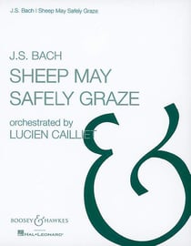 Sheep may safely graze orchestre-partition+parties separees