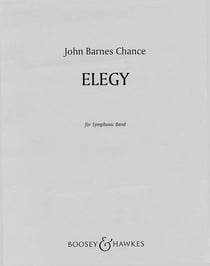 Quarter military band - qmb 378 - elegy - qmb 378. wind band. partition et parties.