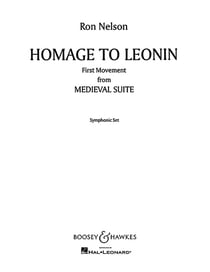 Quarter military band - qmb 430 - medieval suite - no.2: homage to leonin. qmb 430. wind band. parti