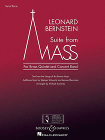 Suite from mass concert band/harmonie/fanfare-partition+parties separees