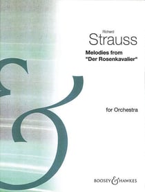 Der rosenkavalier (the knight of the rose) orchestre-partition+parties separees