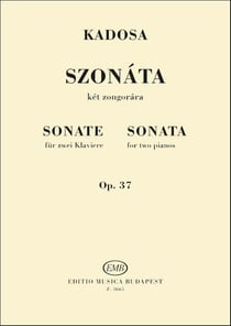 Pal jardanyi : sonate op. 37 - 2 pianos