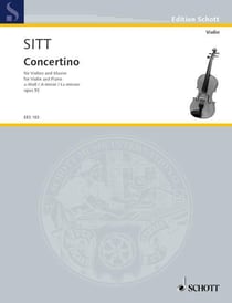 Concertino in a minor op. 93 violon
