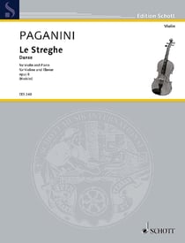 Streghe opus 8 violon