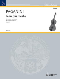 Non piu mesta op. 12 violon