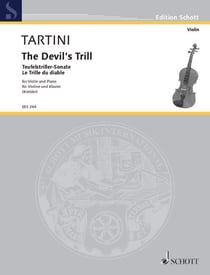Sonate g (teufelstriller) violon