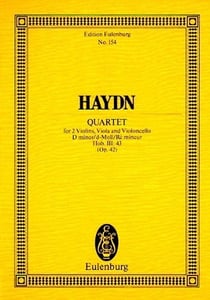 String quartet d minor op. 42 hob. iii:43 poche