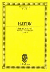 Symphony no. 51 bb major hob. i: 51 poche