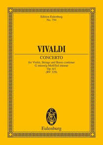 Concerto g minor op. 6/1 rv 324 / pv 329 poche
