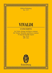 Concerto d major op. 35/19 rv 212a / pv 165 poche