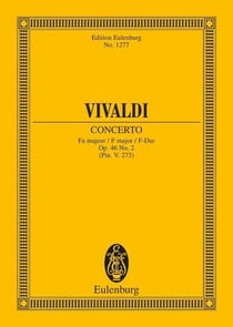Concerto f major op. 46/2 rv 569 / pv 273 poche