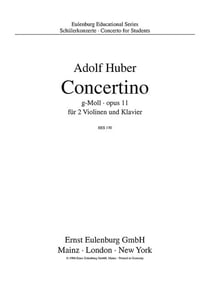 Concertino g opus 11 violon