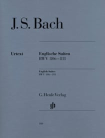 Suites anglaises bwv806-811 --- piano