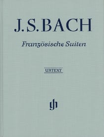 Johann sebastian bach : suites francaises - edition reliee lin