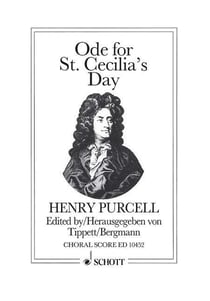 Ode on st. cecilia's day 1692