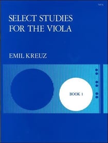 Kreuz, emil: select studies. book 1 - viola