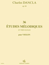 Etudes melodiques (36) op.84 --- violon