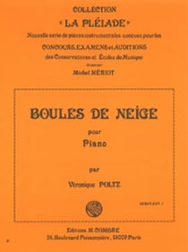 Boules de neige --- piano