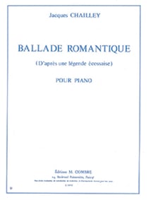 Ballade romantique (d'apres une legende ecossaise) --- piano