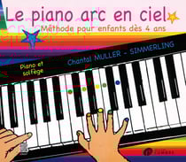 Le piano arc en ciel --- piano
