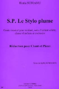 S p le stylo plume (conte musical) --- chant et piano