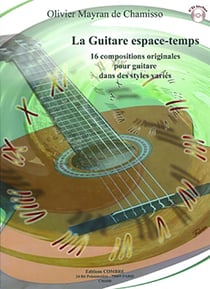La guitare espace-temps + cd --- guitare