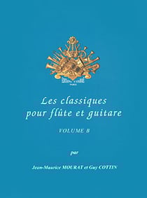 Les classiques pour flute et guitare vol.b --- flute et guitare