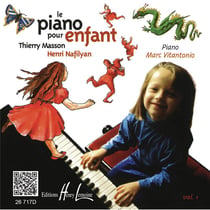 CD - Piano pour enfant-  vol.1