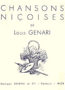 Chansons nicoises --- chant et piano