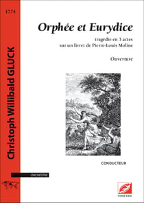 Ouverture d orphee et eurydice (conducteur a4)