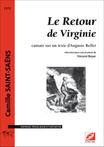 Le retour de virginie - cantate sur un texte d auguste rollet