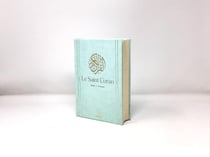 Saint Coran - Bilingue souple (Arabe, Français) - Moyen (14x20) - Vert clair