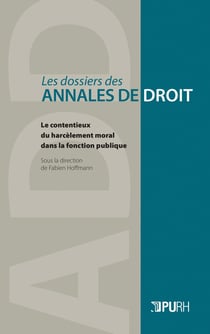 Contentieux du harcèlement moral dans la fonction publique