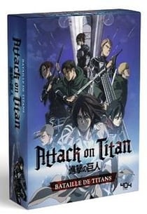 Je de cartes Bataille de Titan - L'attaque des Titans