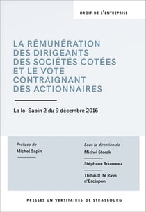 La remunération des dirigeants des societes cotées et le vote contraignant des actionnaires