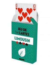 Jeu de 54 cartes : le Limousin